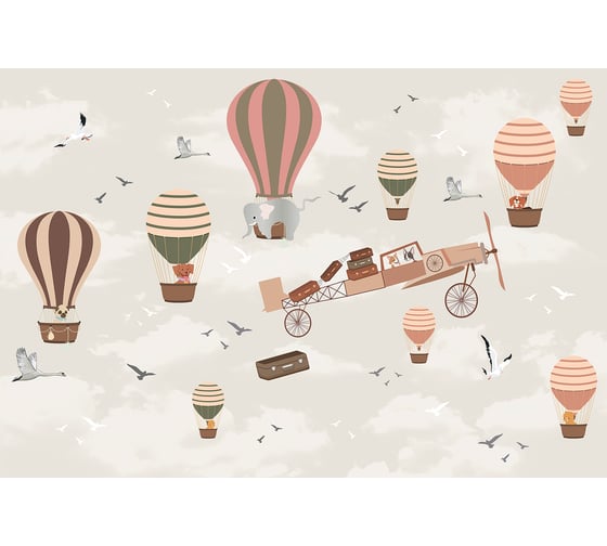 Фотообои DIVINO Полет 400x270 см Z-095 1