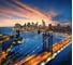Фотообои DIVINO Закат над мостом 300x270 см Z-125 1