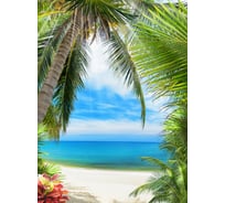 Фотообои DIVINO Пальма у океана 200x270 см Z-129
