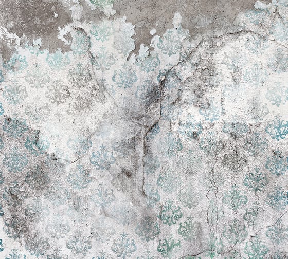 Фотообои DIVINO Узоры на разбитой стене, 300x270 см T-249 1