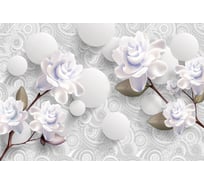 Фотообои DIVINO Цветы с шарами, 400x270 см T-282