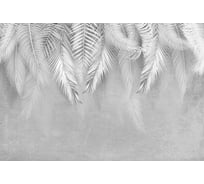 Фотообои DIVINO Серые листья 2, 400x270 см T-299