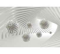 Фотообои DIVINO Жемчужные колючие шары 400x270 см Z-187