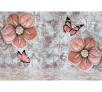 Фотообои DIVINO Розовые броши 400x270 см Z-219