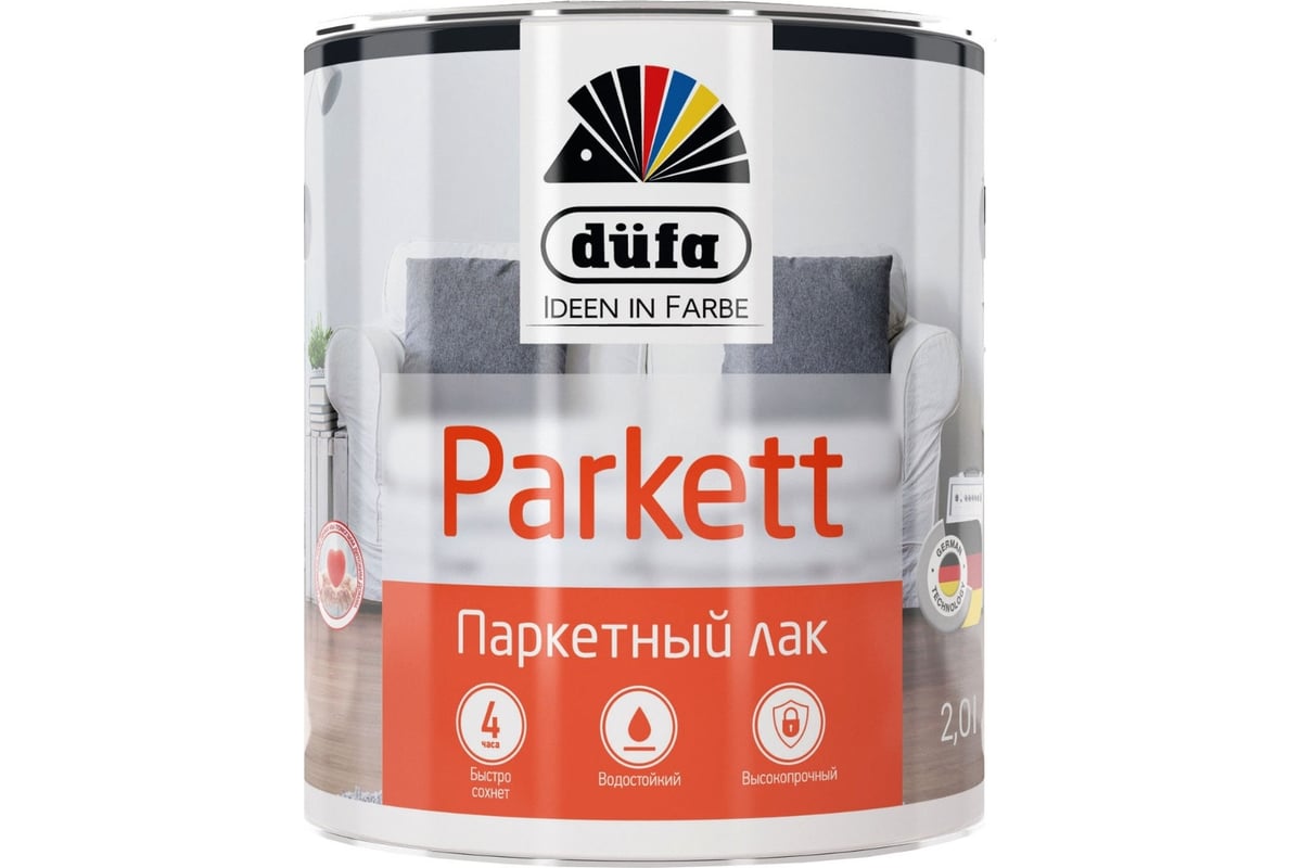  паркетный глянцевый Dufa PARKETT 2 л МП00-009234 - выгодная цена .