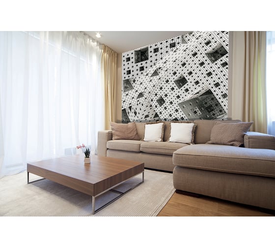 Фотообои DIVINO Ломая пространство 200x270 см C-185 1