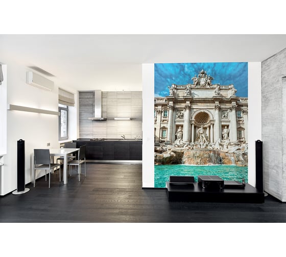 Фотообои DIVINO Фонтан Треви 2 200x270 см C-228 1
