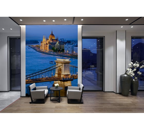 Фотообои DIVINO Мост в Будапеште 200x270 см C-204 1