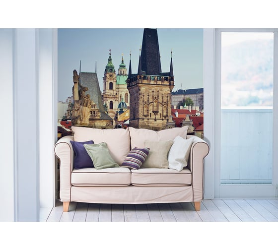Фотообои DIVINO Мост в Праге 200x270 см C-205