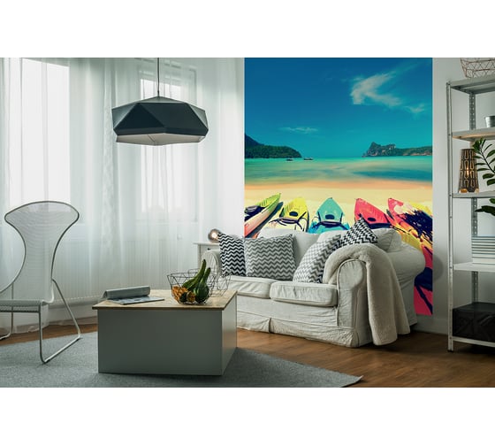 Фотообои DIVINO Лодки 200x270 см C-220 1