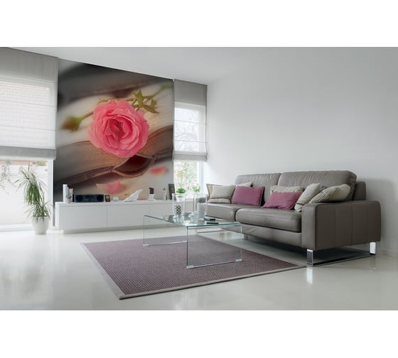 Фотообои DIVINO Роза винтаж 200x270 см C-246