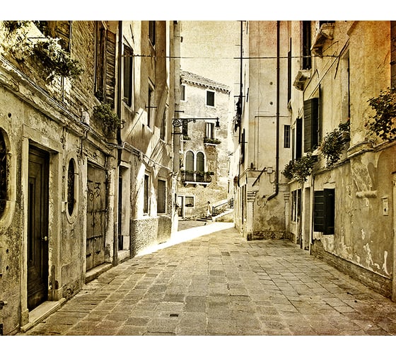 Фотообои DIVINO Улочка ретро 300x238 см C-367