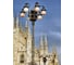Фотообои DIVINO Фонарь у Миланского собора 200x270 см C-240 2