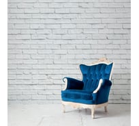 Фотообои DIVINO Кирпичная стена белая 200x270 см C-232