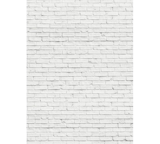 Фотообои DIVINO Кирпичная стена белая 200x270 см C-232