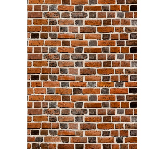 Фотообои DIVINO Кирпичная стена красная 200x270 см C-233