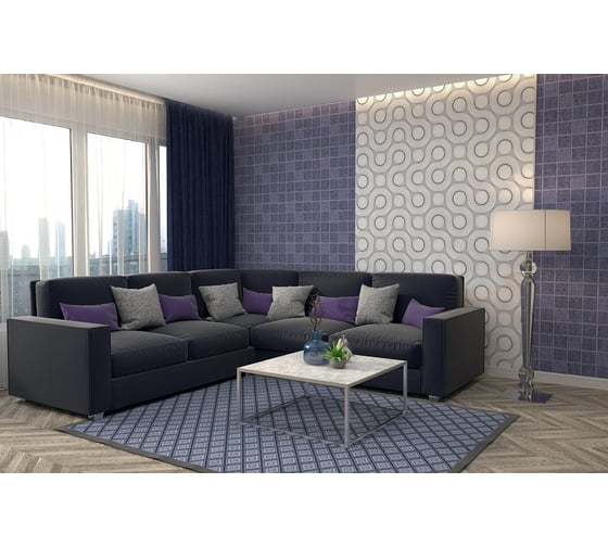 Фотообои DIVINO Объемные линии 200x270 см C-234