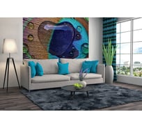 Фотообои DIVINO Перо павлина 200x147 см C-334