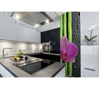 Фотообои DIVINO Бамбук и орхидея 100x270 см C-286