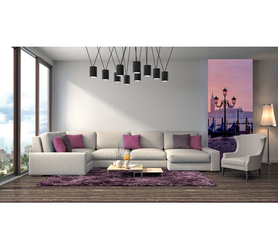 Фотообои DIVINO Фонарь в Италии 100x270 см C-284