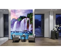 Фотообои DIVINO Восход над водопадом 200x270 см C-094
