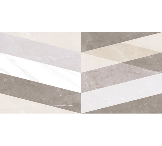 Настенная керамическая плитка LAPARET Savoy (бежевый; мозаика; 20x40 см; 15 шт.) х9999278243