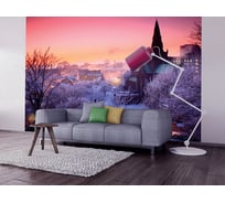 Фотообои DIVINO Город на закате 300x270 см C-060