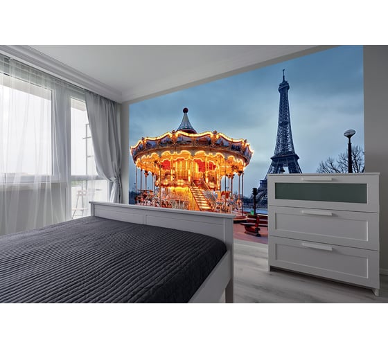 Фотообои DIVINO Карусель 300x238 см C-061