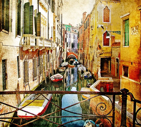 Фотообои DIVINO Каналы Венеции 300x270 см C-043