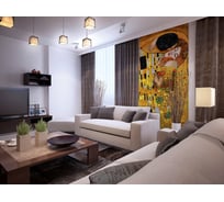 Фотообои DIVINO Поцелуй 100x270 см C-399