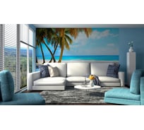 Фотообои DIVINO Тропический пляж 300x147 см C-007