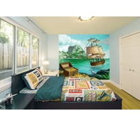 Фотообои DIVINO Остров сокровищ 300x270 см C-012