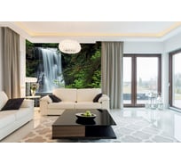 Фотообои DIVINO Водопад в зелени 300x270 см C-014