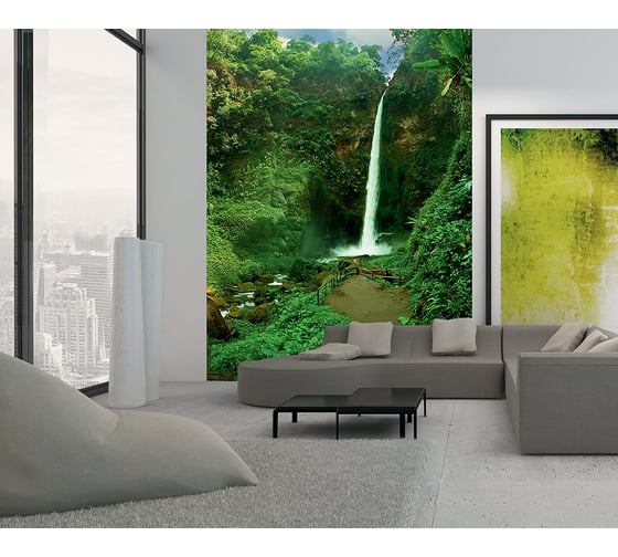 Фотообои DIVINO Тропический водопад 200x270 см C-018