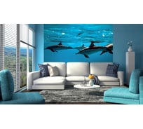 Фотообои DIVINO Дельфины 2 300x238 см C-019