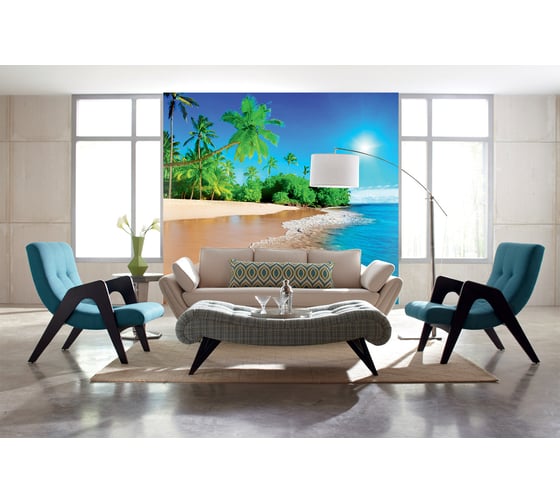 Фотообои DIVINO Дикий пляж 300x270 см C-002