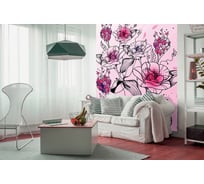 Фотообои DIVINO Цветы 200x270 см C-191