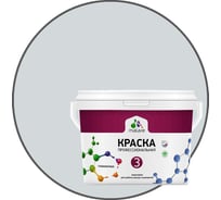 Краска для обоев, стен и потолков MALARE Евро №3, светло-серый, 9 л КЕВРО3СВСМ1300