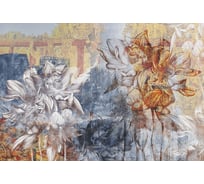 Фотообои DIVINO Кувшинки на бетонной стене 400x270 см Z-334