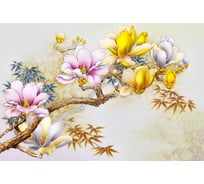 Фотообои DIVINO Цветки магнолии рисунок 400x270 см Z-352
