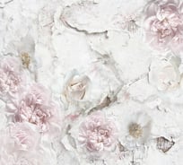 Фотообои DIVINO Цветы на состаренной стене 300x270 см Z-354