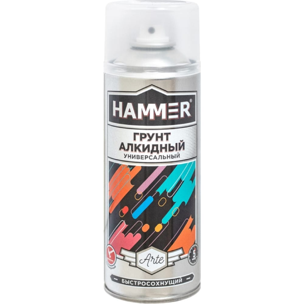  грунт Hammer белый, 520 мл, 0.27 кг ЭК000140413 - выгодная .