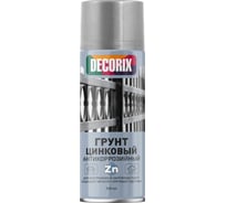 Аэрозольный грунт Decorix (антикоррозийный; цинковый; матовый; 520 мл) 0143-01 DX 23057163