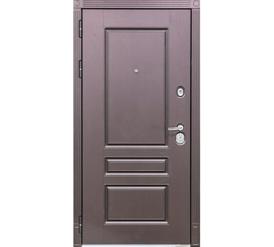 Дверь DIVA МХ-27 2050x860 мм Левая Крафтовый дуб - Белый матовый УТ-00075557