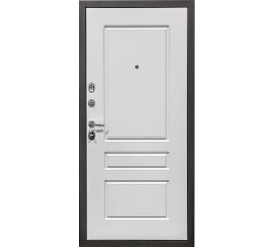Дверь DIVA МХ-27 2050x860 мм Левая Крафтовый дуб - Белый матовый УТ-00075557