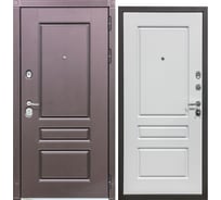 Дверь DIVA МХ-27 2050x860 мм Правая Крафтовый дуб - Белый матовый УТ-00075558