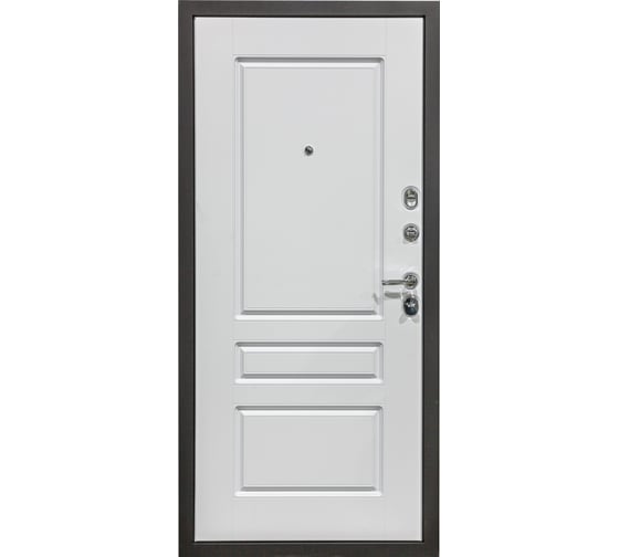 Дверь DIVA МХ-27 2050x860 мм Правая Крафтовый дуб - Белый матовый УТ-00075558