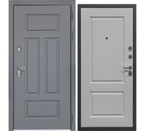 Дверь DIVA МХ-29 2050x860 мм Правая Ясень графит - Белый матовый УТ-00075553