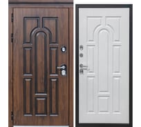 Дверь DIVA МХ-31 2050x960 мм Левая Дуб темный - Альберо браш грей УТ-00075539