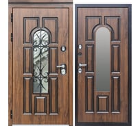 Дверь DIVA МХ-32 2050x960 мм Левая Дуб темный - Дуб темный УТ-00075527